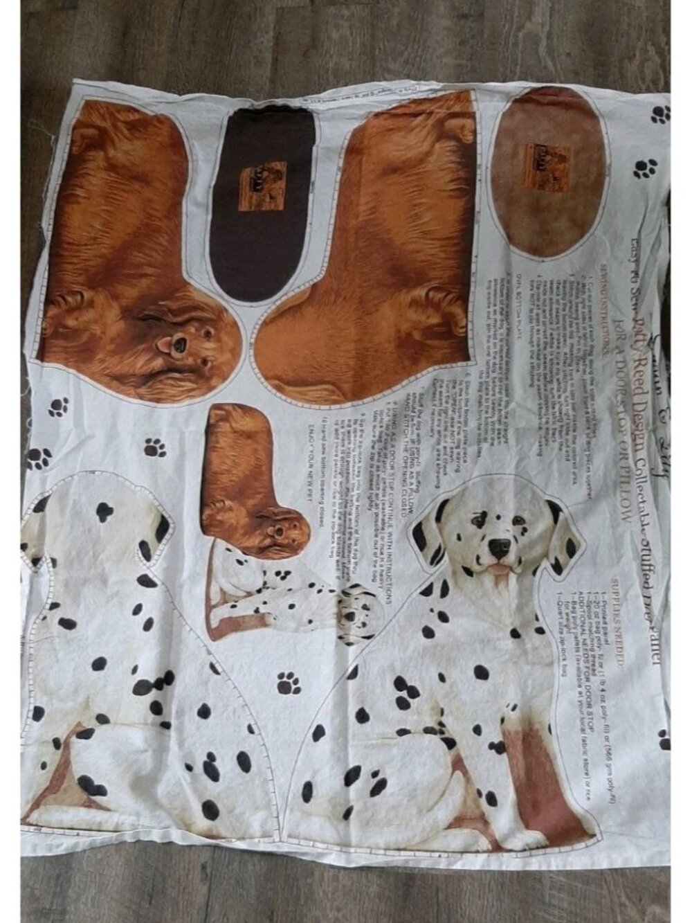 Vintage 2007 Susan & Lily Fabric Material Pattern Patty Reed Design Collection